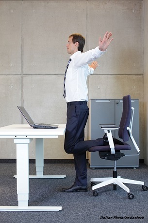 How to Fit Exercise into Your Work Day – At Your Desk!