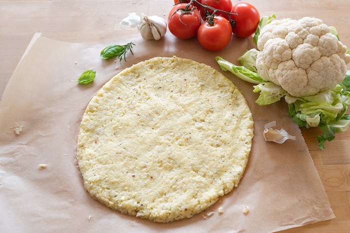Cauliflower Crust Pizza