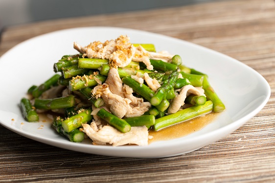 Chicken and Asparagus Lemon Stir Fry