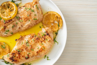 Lemon Garlic Butter Chicken and Green Beans