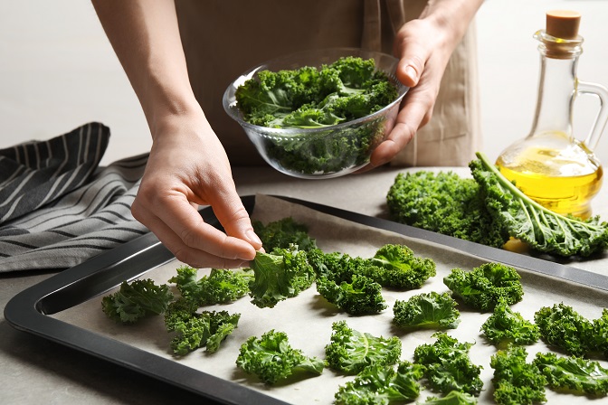 Tasty Kale Chips!