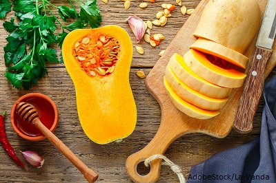 Roasted Pumpkin Salad With Sweet Balsamic Dressing